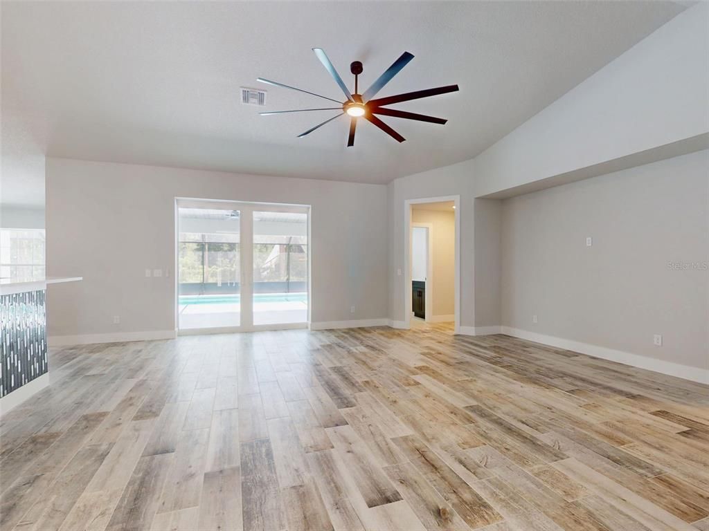 Empty room, Interior, Wood Texture Flooring