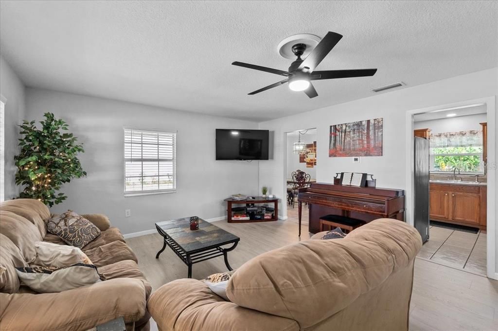Interior, Living room, Piano, Wood Texture Flooring