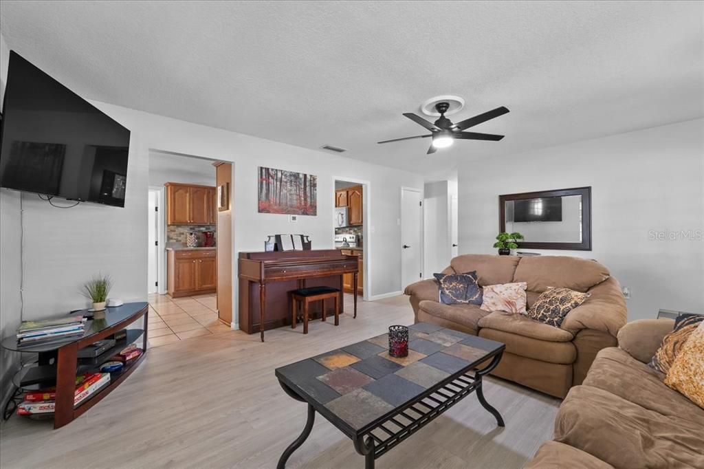 Interior, Living room, Piano, Wood Texture Flooring