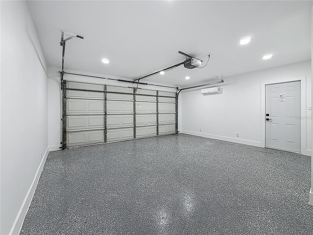 Garage, Interior, Recessed Lighting