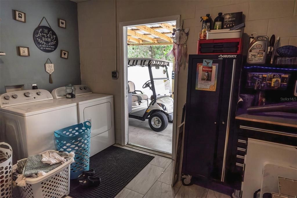 Interior, Washer