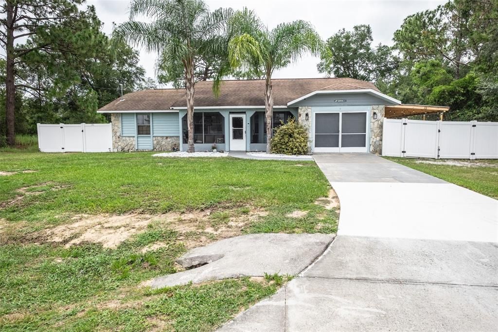 Attached, Backyard, Exterior, Facade, Ranch