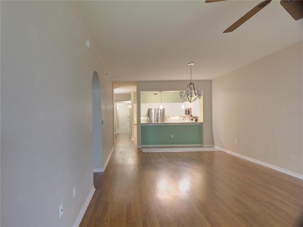 Chandelier, Interior, Wood Texture Flooring