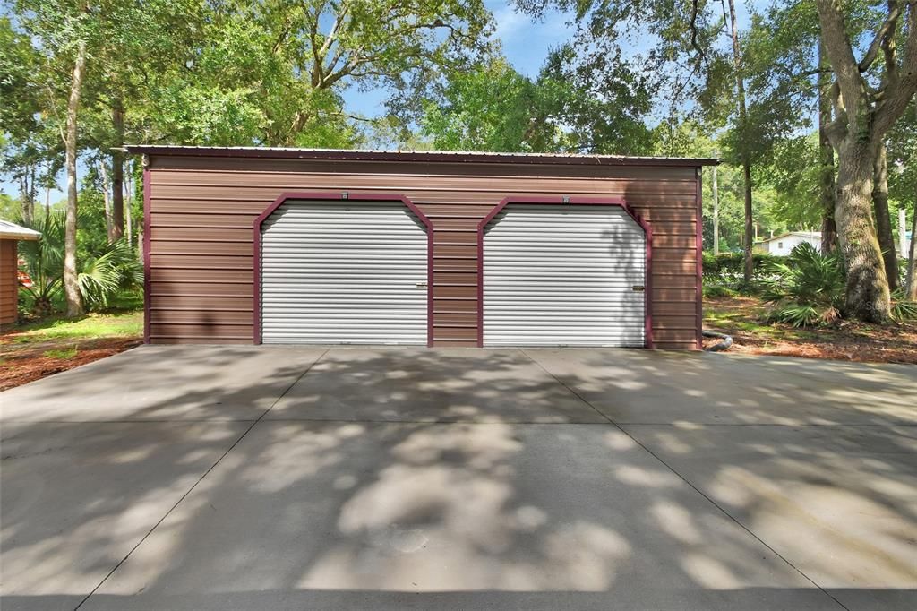 Detached Garage, Exterior