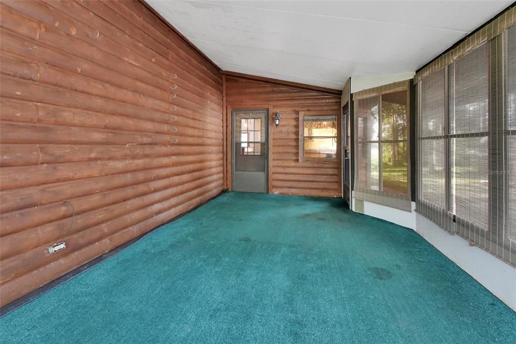 Empty room, Interior, Wooden Walls