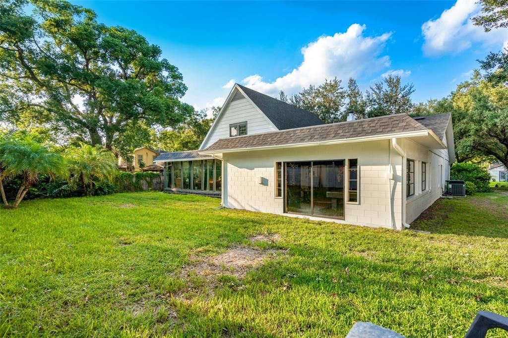 Backyard, Exterior