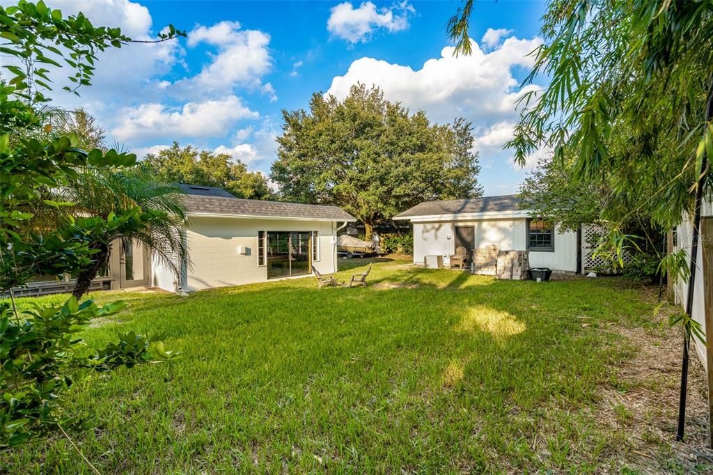 Backyard, Exterior