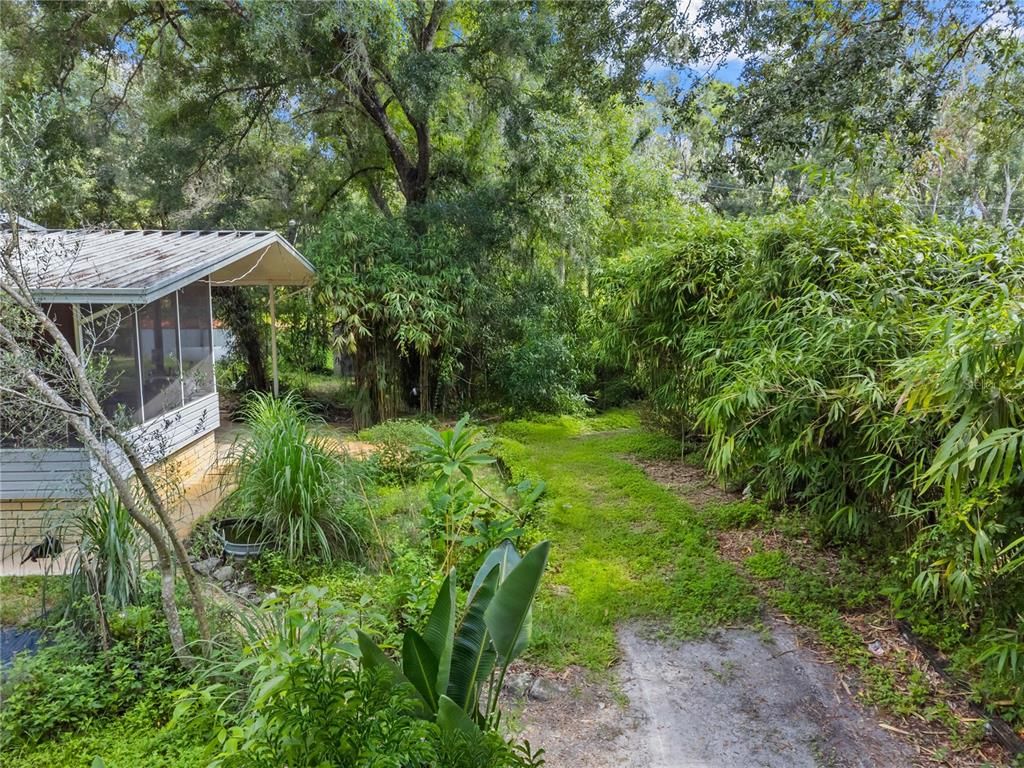 Backyard, Exterior