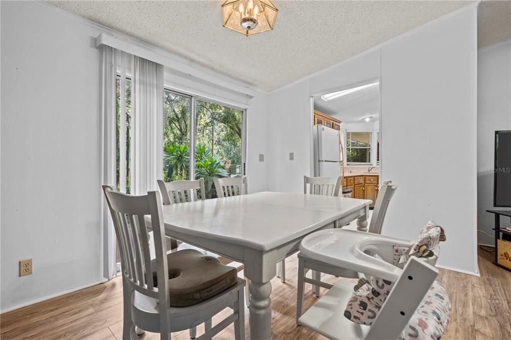 Dining room, Interior, Wood Texture Flooring
