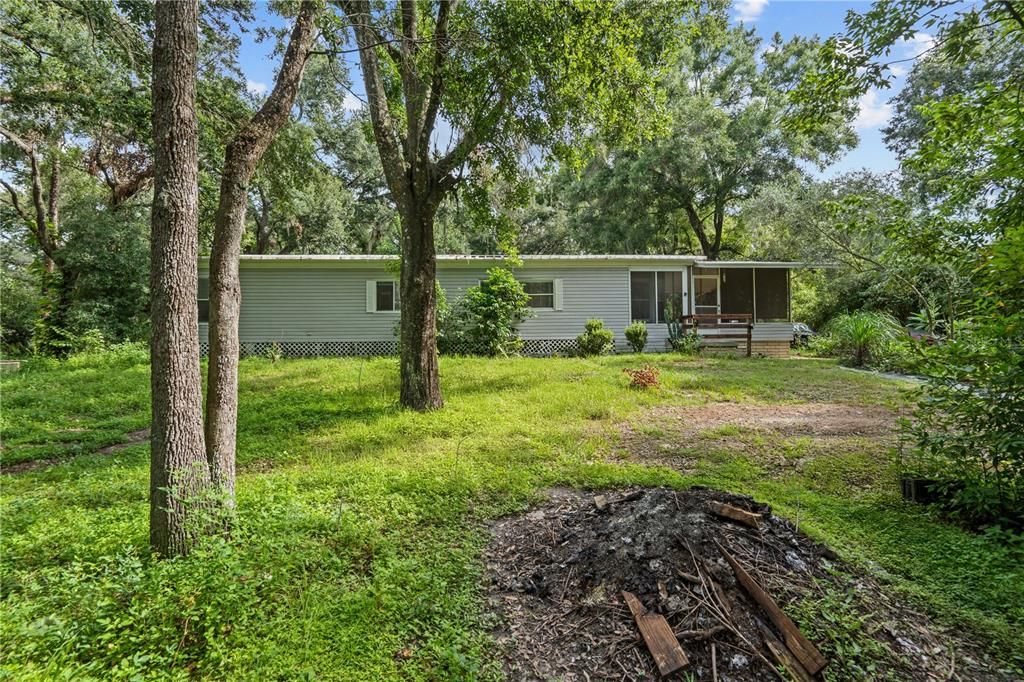 Backyard, Exterior