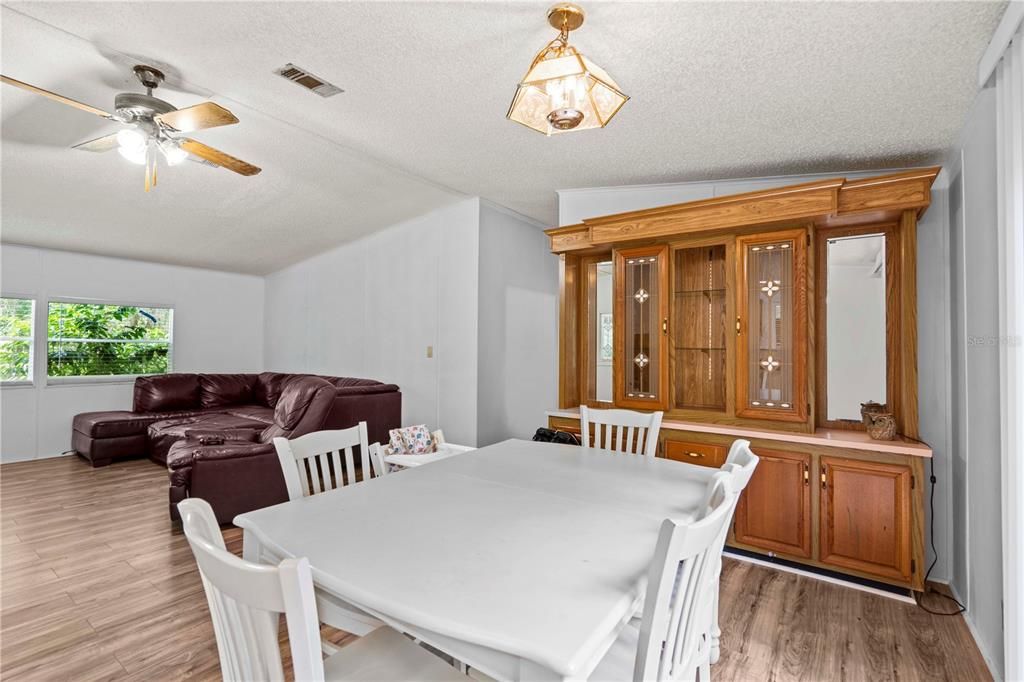 Dining room, Interior, Wood Texture Flooring