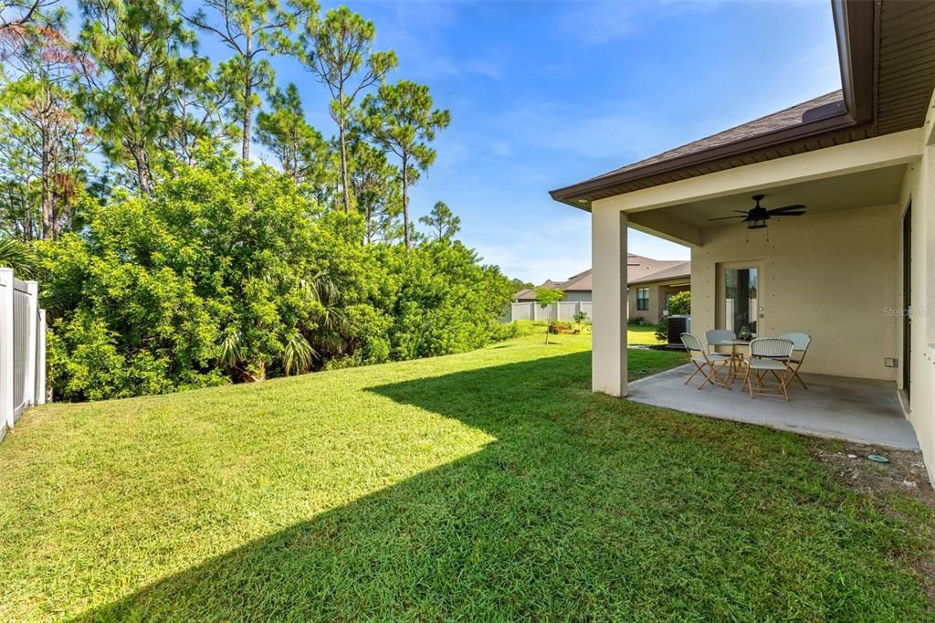 Backyard, Exterior