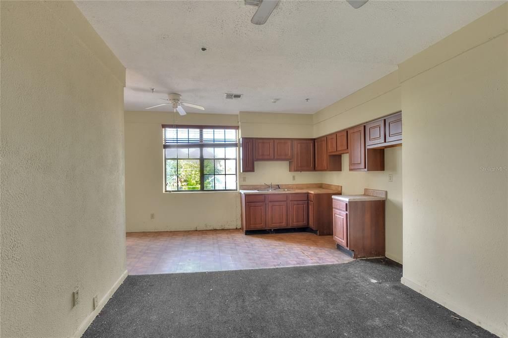 Empty room, Interior, Kitchen