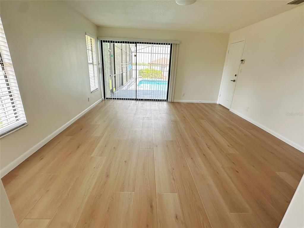 Empty room, Interior, Wood Texture Flooring
