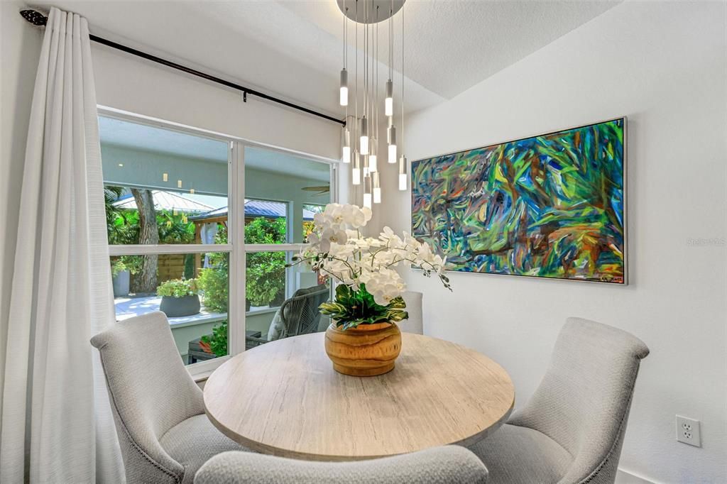 Dining room, Interior, Pendant Lights