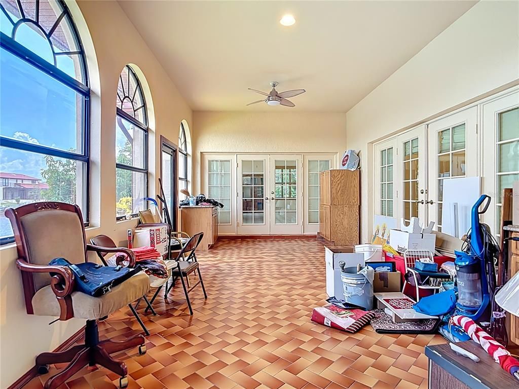 Interior, Recessed Lighting, Sun Room