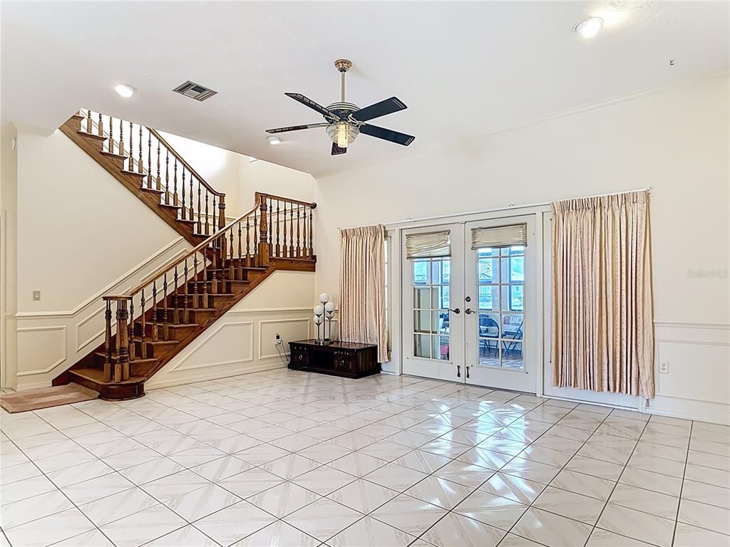 Interior, Marble, Recessed Lighting