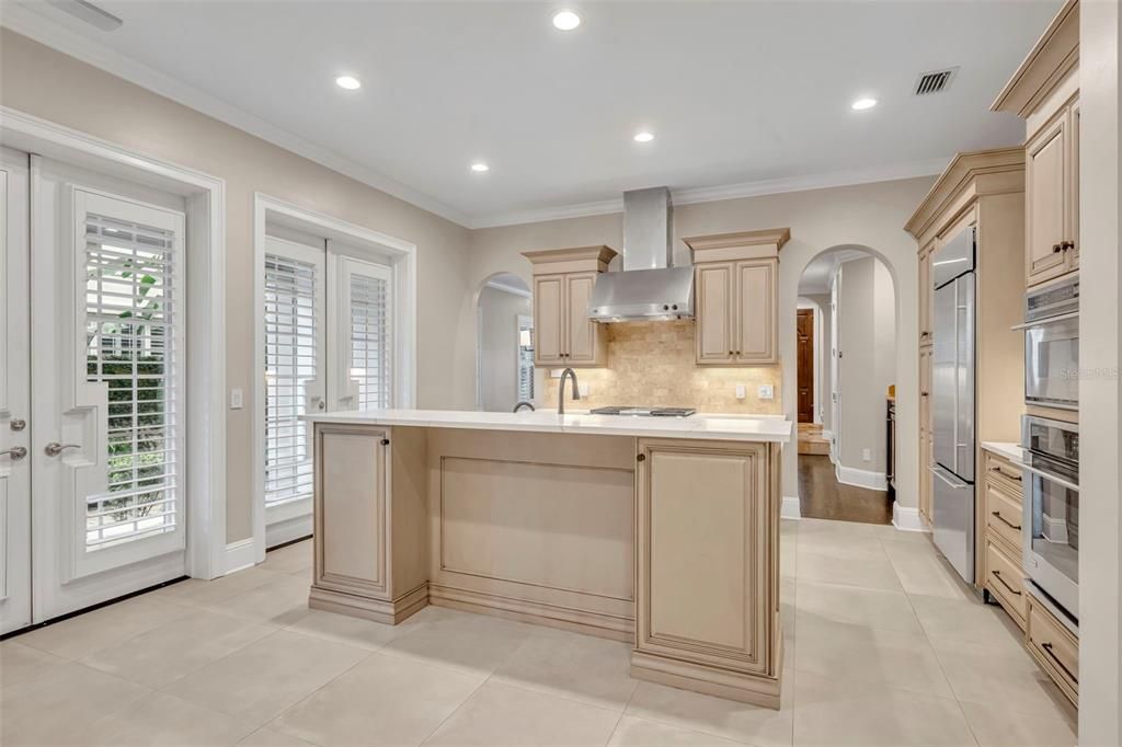 Interior, Kitchen, Recessed Lighting, Stainless Steel Appliances