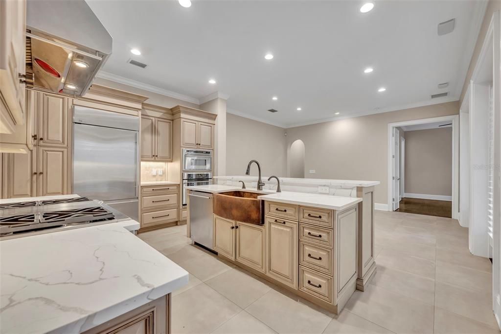 Interior, Kitchen, Recessed Lighting, Stainless Steel Appliances