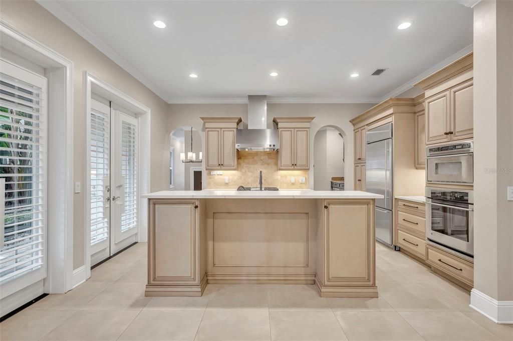 Interior, Kitchen, Recessed Lighting, Stainless Steel Appliances
