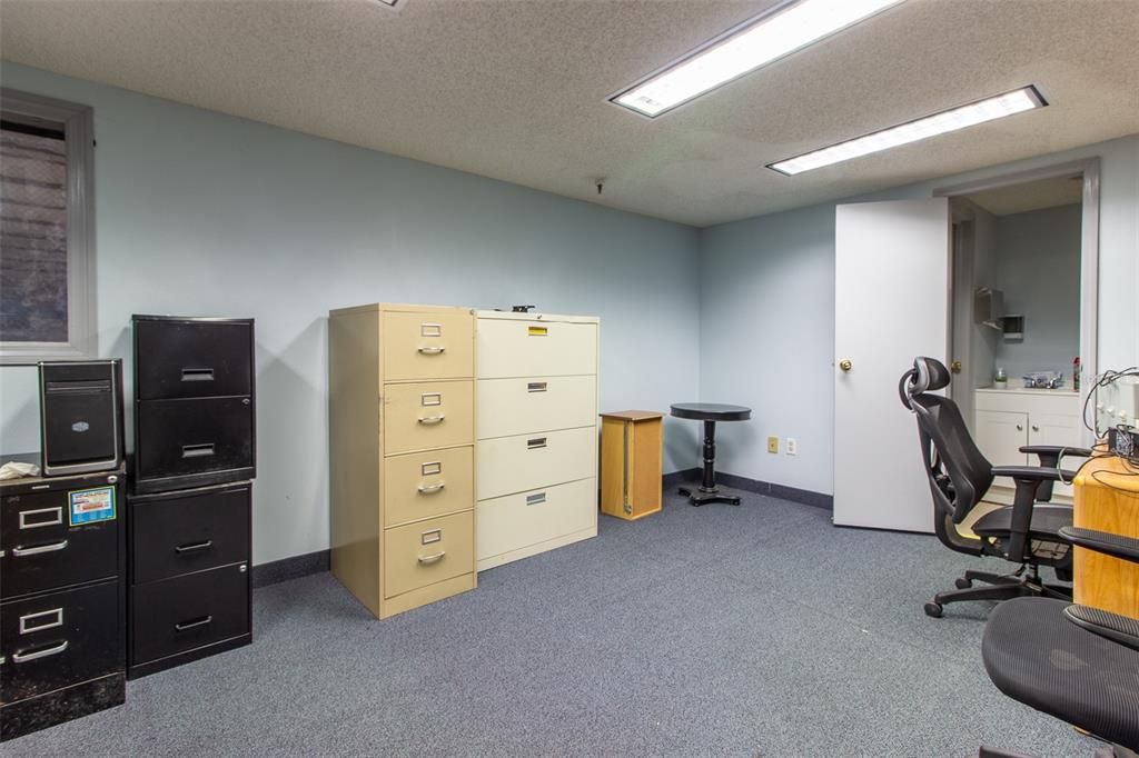 Home Office, Interior, Recessed Lighting