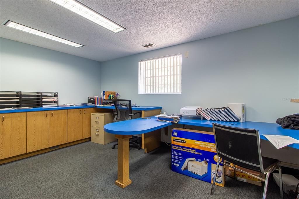 Home Office, Interior, Recessed Lighting