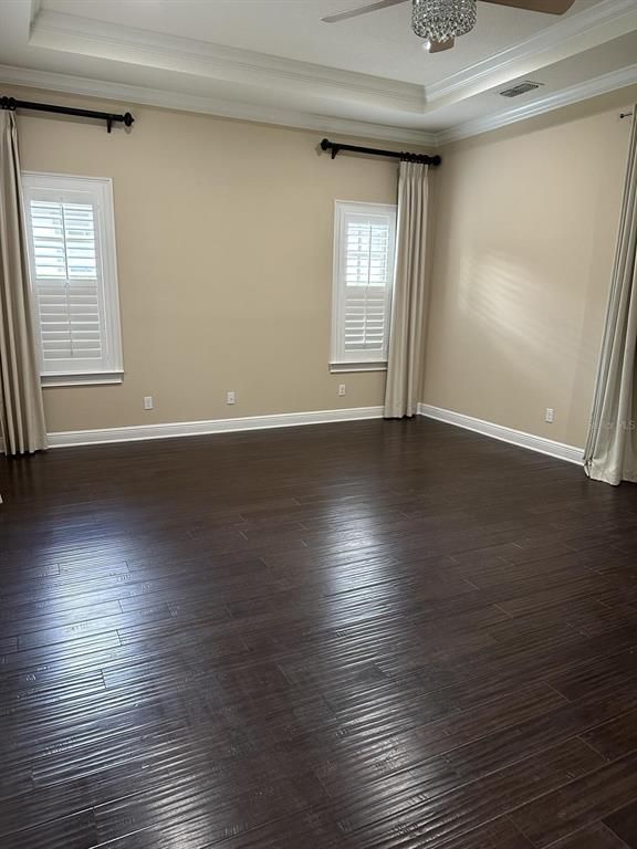 Empty room, Interior, Wood Texture Flooring