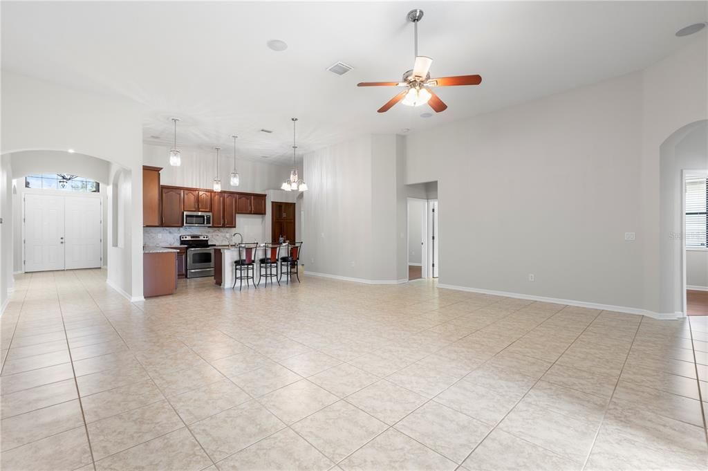 Interior, Kitchen, Pendant Lights, Stainless Steel Appliances