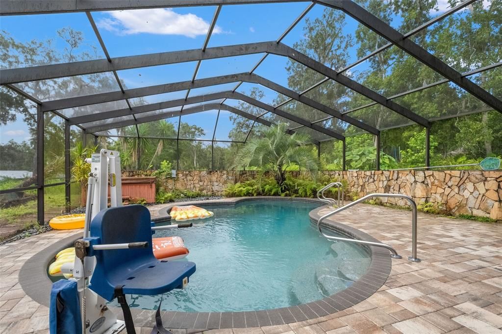 Glass Ceilings, Interior, Pool, Sun Room