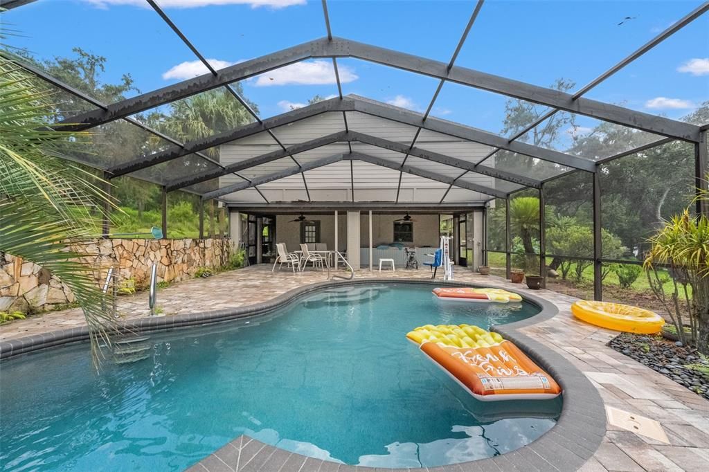Glass Ceilings, Interior, Pool, Sun Room