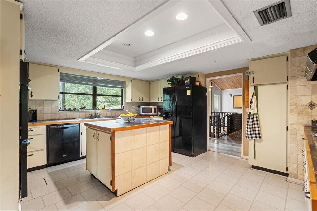 Interior, Kitchen, Recessed Lighting, Stainless Steel Appliances