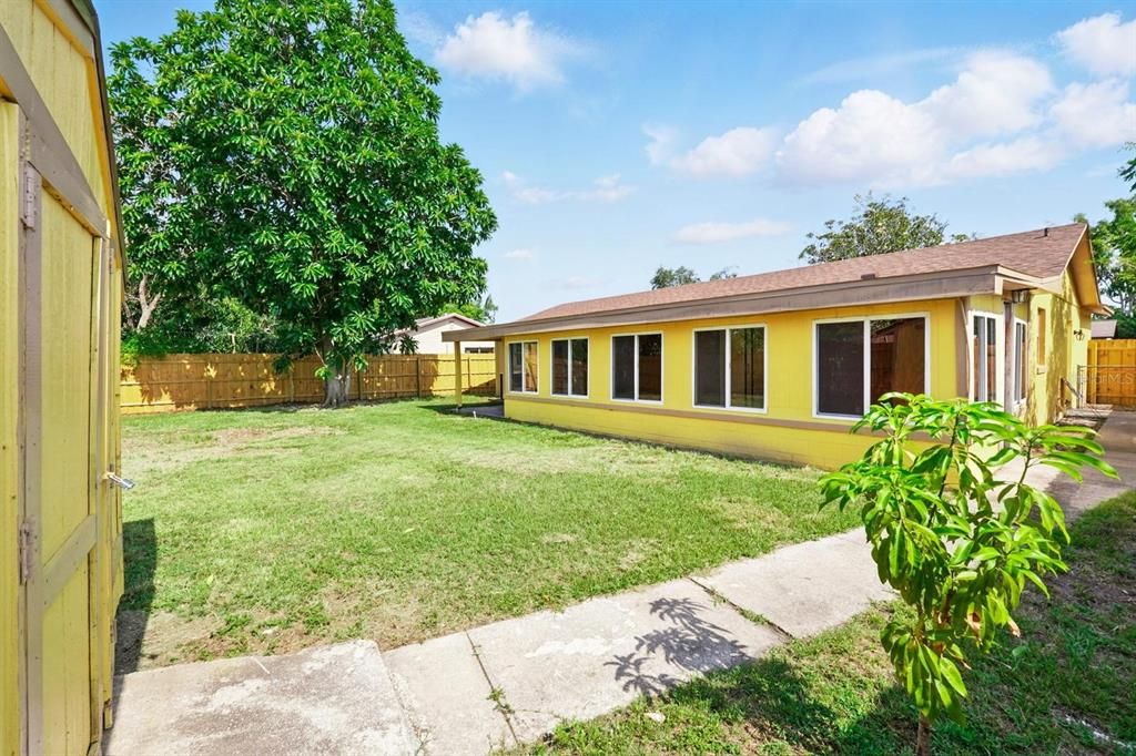 Backyard, Exterior