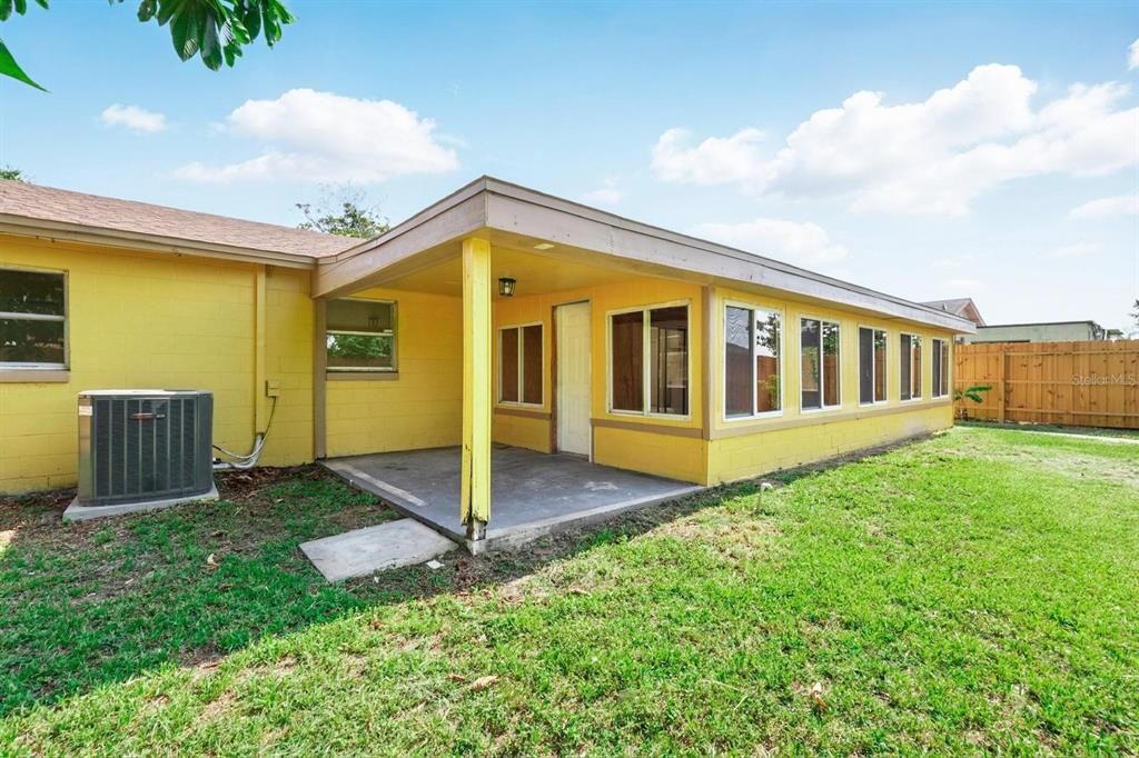 Backyard, Exterior