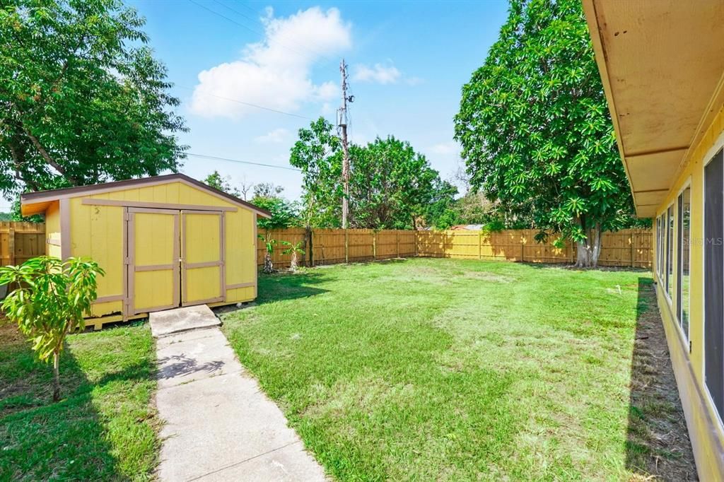 Backyard, Exterior