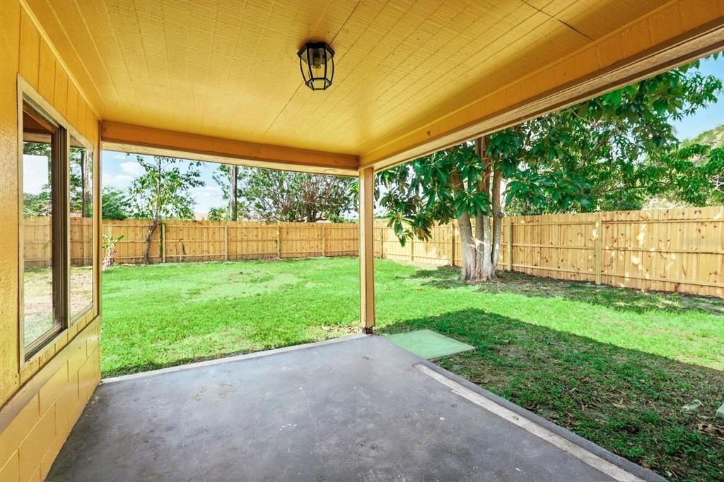Backyard, Exterior