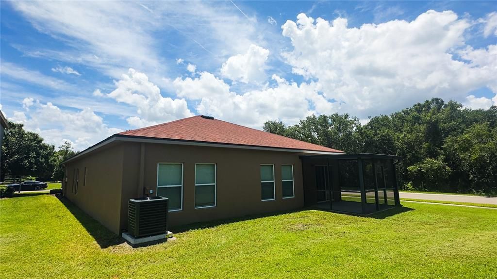 Backyard, Exterior