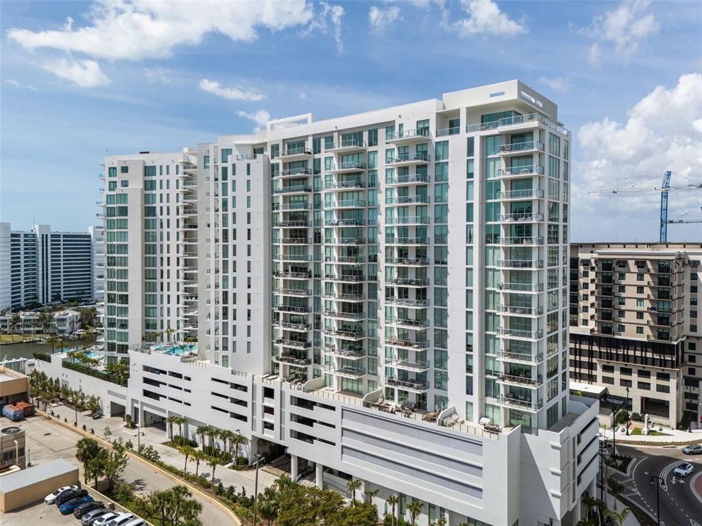 Exterior, Facade, Condo Building