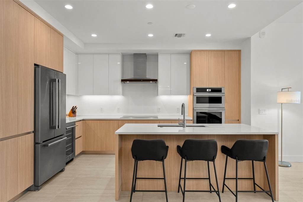 Interior, Kitchen, Recessed Lighting, Stainless Steel Appliances