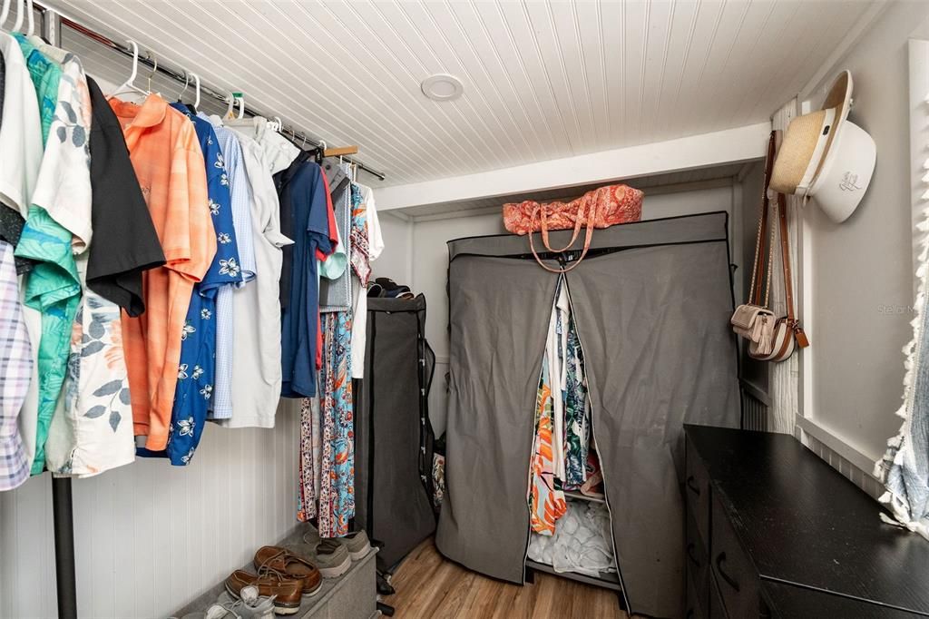 Interior, Walk-in Closets, Wood Texture Flooring
