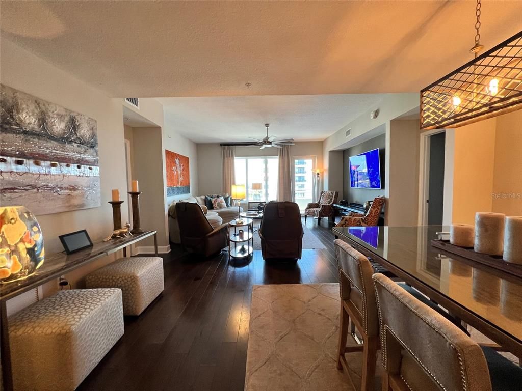 Dining room, Interior, Living room, Wood Texture Flooring