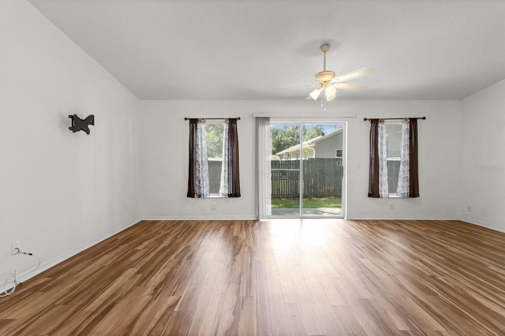 Empty room, Interior, Wood Texture Flooring