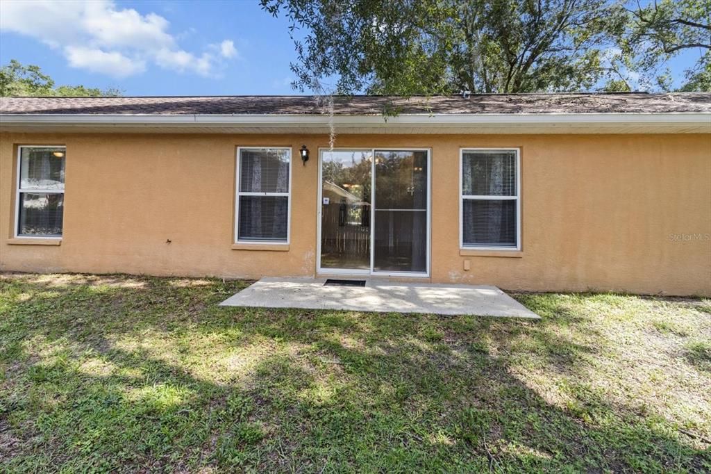 Backyard, Exterior