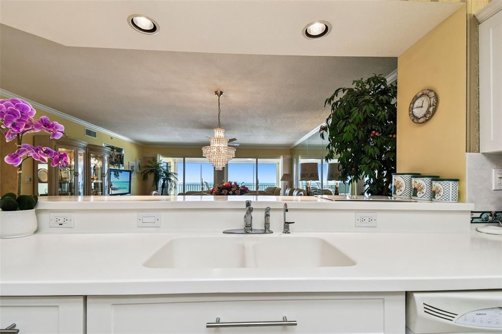 Chandelier, Interior, Kitchen, Recessed Lighting