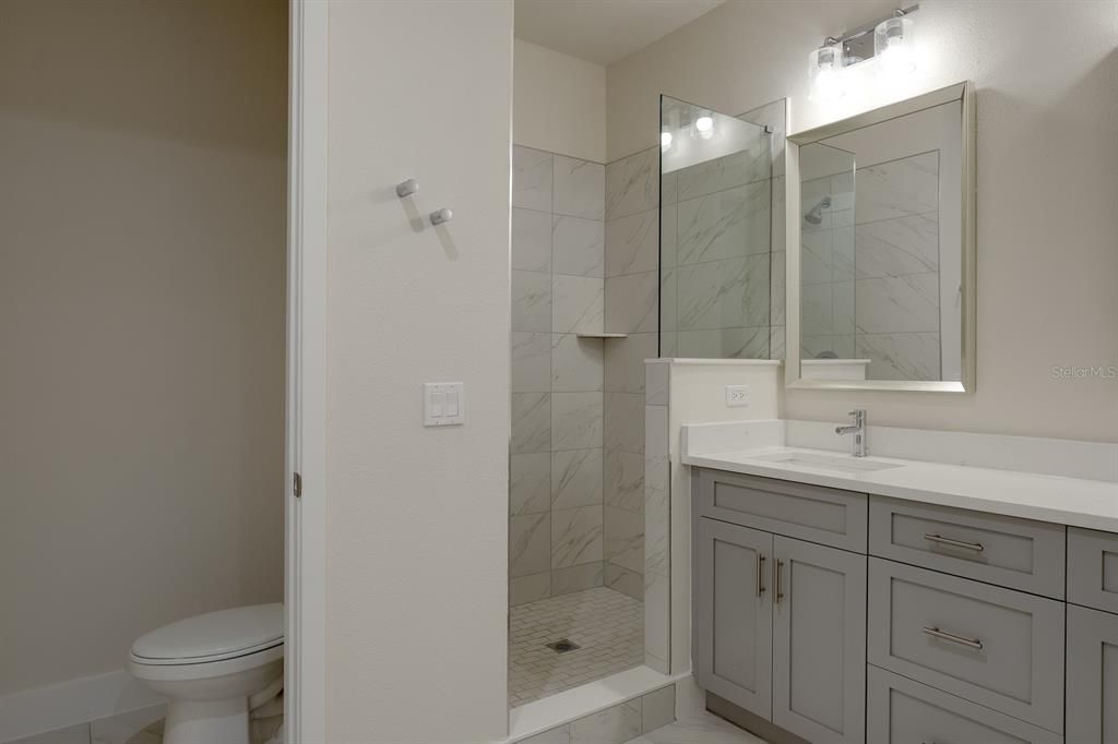 Bathroom, Interior, Marble Walls