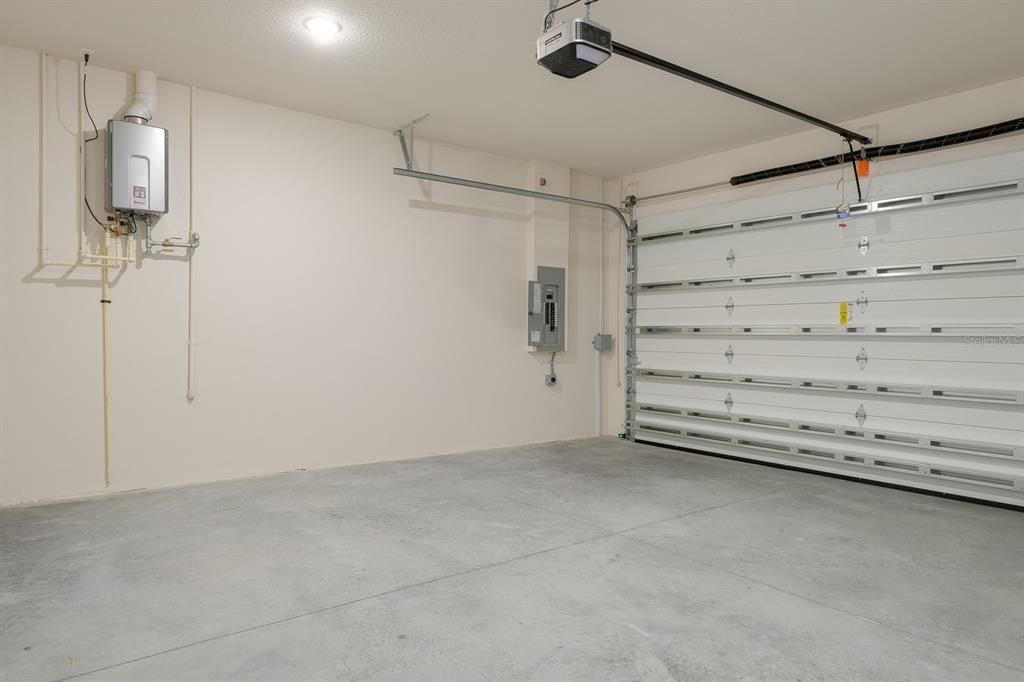 Garage, Interior, Recessed Lighting
