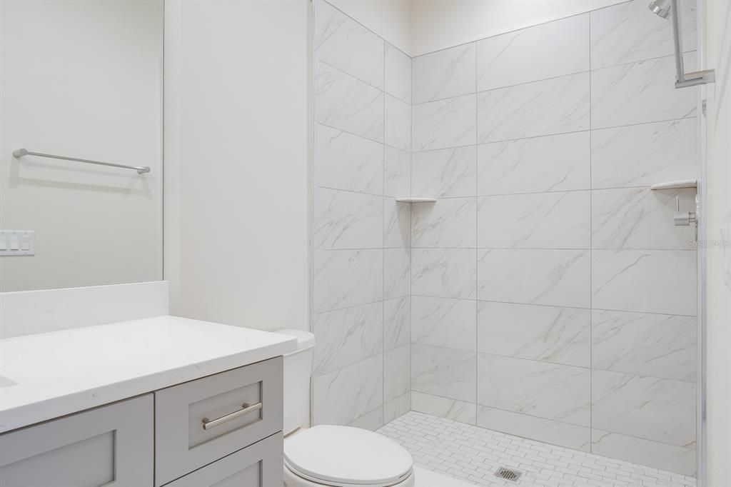 Bathroom, Interior, Marble Walls