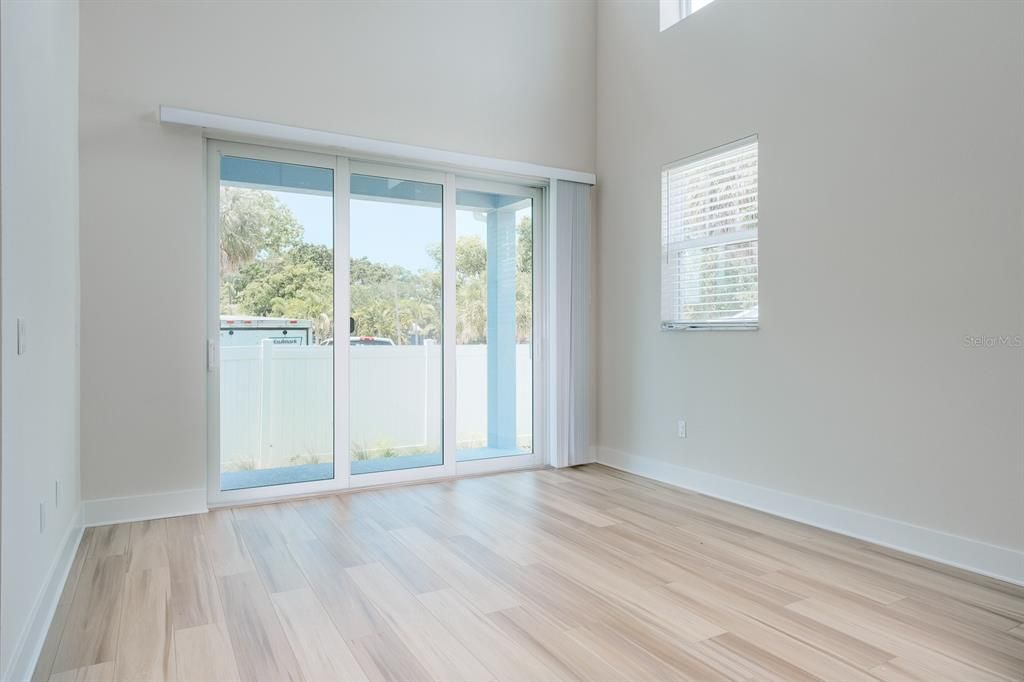 Empty room, Interior, Wood Texture Flooring