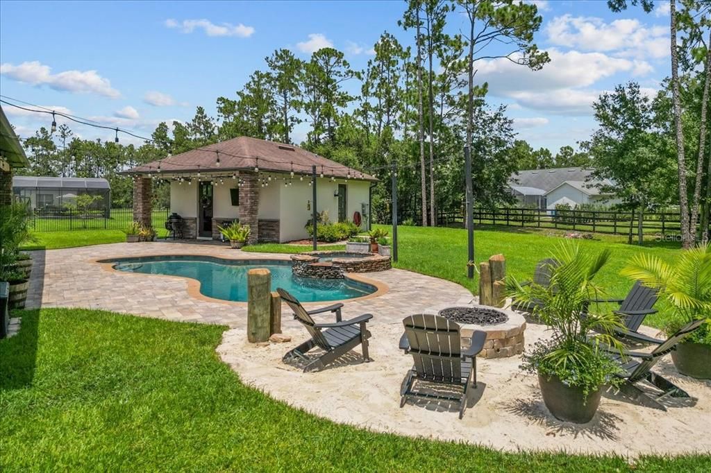 Backyard, Exterior, Pool