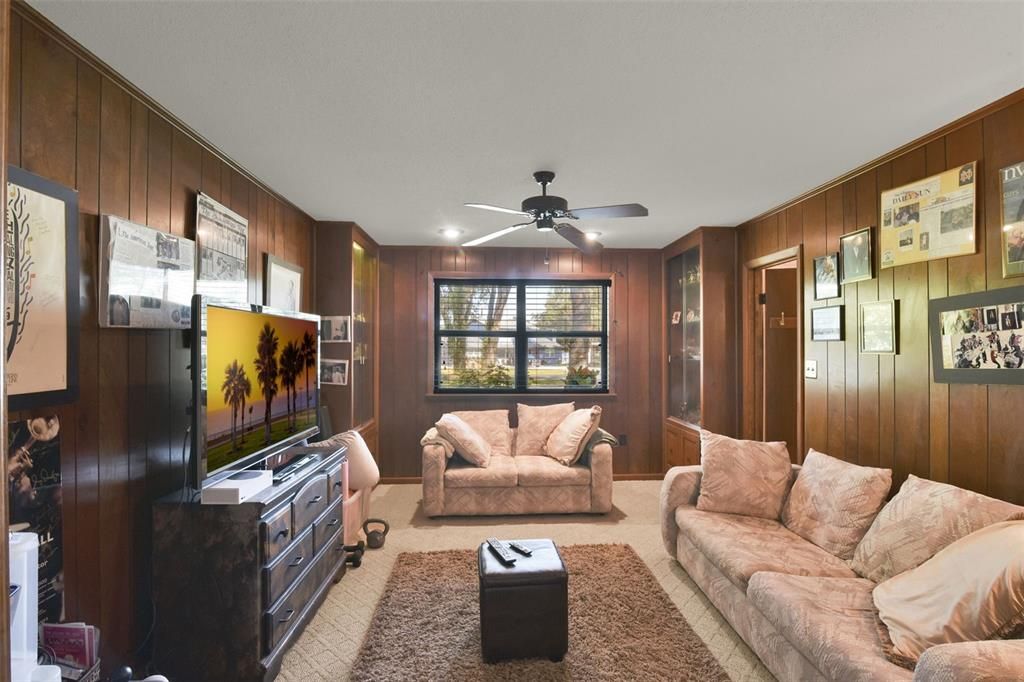 Interior, Living room, Wooden Walls