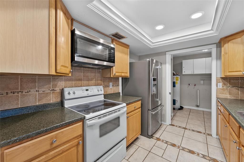Interior, Kitchen, Recessed Lighting, Stainless Steel Appliances